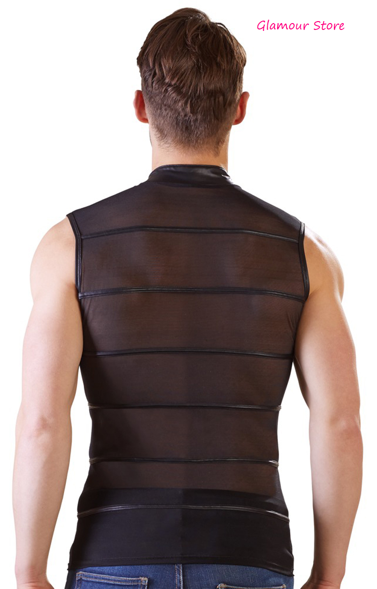 maglia trasparente uomo